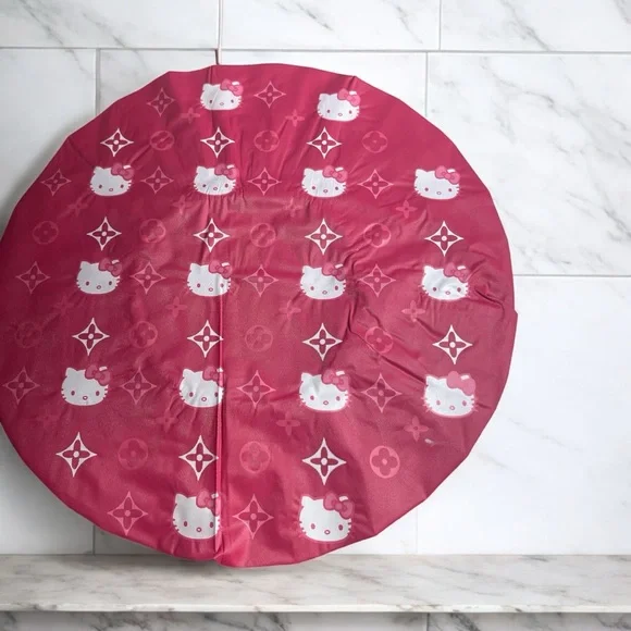 Red Hello Kitty Shower Cap - Picture 1 of 1
